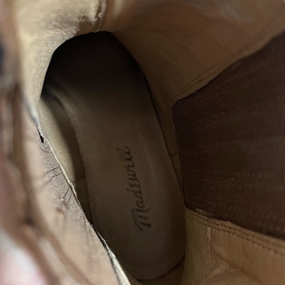 NWT Madewell Autumn High Chelsea Dark Leopard Boots 7.5 - Picture 11 of 16